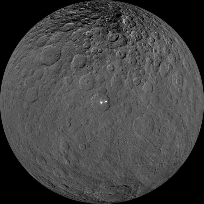 Dwarf planet in the asteroid belt crossword